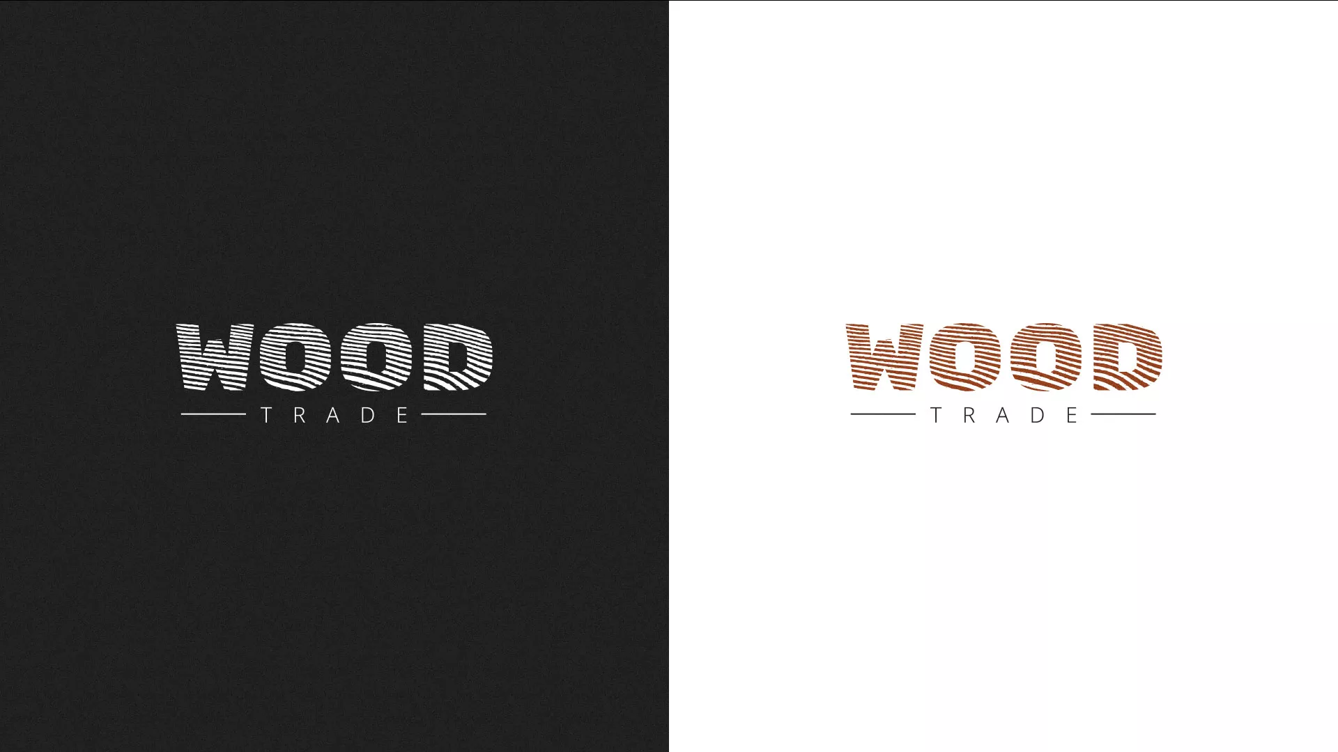 Разработка логотипа для компании «Wood Trade» в Лакинске